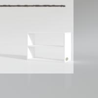 Kenzlife kitaplık nihan 040*060*20 byz duvar rafı