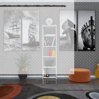 Kenzlife kitaplık süper ga 150*40*19 byz 5 katlı tek bölme çift bölme opsiyonlu ofis mutfak banyo dolabı arkalıksız