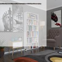 Kenzlife kitaplık süper ga 180*80*19 byz 6 katlı tek bölme çift bölme opsiyonlu ofis mutfak banyo dolabı arkalıksız