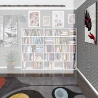 Kenzlife kitaplık süper ga 150*200*19 byz 5 katlı 3 bölme çift bölme opsiyonlu ofis mutfak banyo dolabı arkalıksız