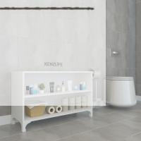 Kenzlife kitaplık tuğçe 048*090*020 byz ayaklı mutfak dolabı banyo ofis ayakkabılık kiler