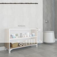 Kenzlife kitaplık tuğçe 048*090*020 crd ayaklı mutfak dolabı banyo ofis ayakkabılık kiler
