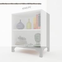 Kenzlife kitaplık tuğçe 068*030*020 byz ayaklı mutfak dolabı banyo ofis ayakkabılık kiler