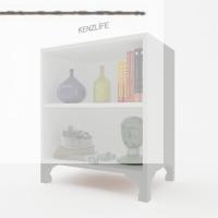 Kenzlife kitaplık tuğçe 068*030*020 byz ayaklı mutfak dolabı banyo ofis ayakkabılık kiler