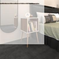 Kenzlife komodin biterge cvz 74*39*39 ahşap ayaklı komidin kitaplık