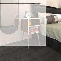 Kenzlife komodin erkeli cvz 74*39*39 ahşap ayaklı komidin kitaplık