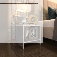 Kenzlife komodin hannu gri 50*40*40 komidin kitaplık