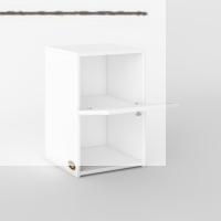 Kenzlife komodin izumi byz 60*39*39 komidin kitaplık ayakkabılık kapaklı arkalıklı