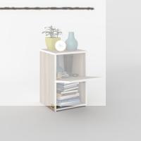 Kenzlife komodin izumi crd 60*39*39 komidin kitaplık ayakkabılık kapaklı arkalıklı