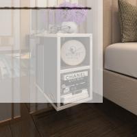Kenzlife komodin likka gri 50*40*40 duvara asılabilen komidin kitaplık