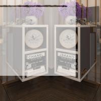 Kenzlife komodin lothario 2 li set gri komidin 42*20*19 duvara monte askı aparatlı (mng)