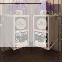Kenzlife komodin lothario 2 li set crd komidin 42*20*19 duvara monte askı aparatlı (mng)
