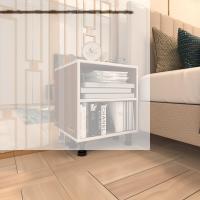 Kenzlife komodin matti cvz 48*40*40 ayarlı ayaklı komidin kitaplık