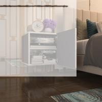 Kenzlife komodin susanin gri 39*39*20 banyo ecza mutfak dolabı(m)kapaklı arkalıksız