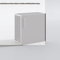 Kenzlife komodin susanin gri 39*39*20 banyo ecza mutfak dolabı(m)kapaklı arkalıksız