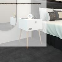 Kenzlife komodin tora byz 60*39*39 komidin ahşap ayaklı kitaplık ayakkabılık kapaklı arkalıklı
