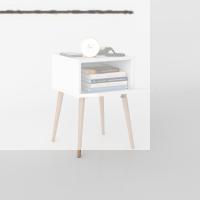 Kenzlife komodin tora byz 60*39*39 komidin ahşap ayaklı kitaplık ayakkabılık kapaklı arkalıklı
