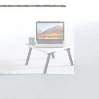 Kenzlife laptop dizüstü bilgisayar sehpası tankutay byz 20*39*39 yemek sofra siyah ayak
