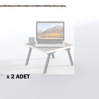 Kenzlife laptop dizüstü bilgisayar sehpası tankutay crd 2 li set 20*39*39 yemek sofra siyah ayak
