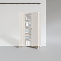 Kenzlife 2 kapılı dolap çilem 188*090*032 crd kilitli ayaklı banyo mutfak ofis kitaplık ayakkabılık kiler