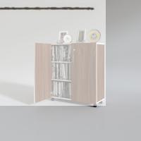 Kenzlife 2 kapılı dolap çilem 088*070*032 cvz kilitli tekerlekli banyo mutfak ofis kitaplık ayakkabılık kiler