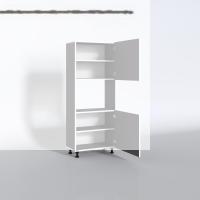 Kenzlife mini fırın dolabı gökhun gri 148*60*30 ayaklı mikroalga midi fırın mutfak