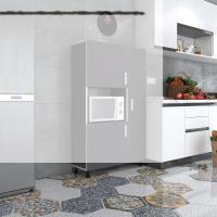 Kenzlife mini fırın dolabı alpkuntsol gri 148*90*30 ayaklı mikroalga midi fırın mutfak