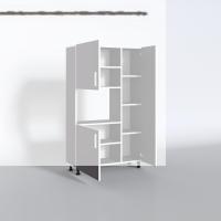 Kenzlife mini fırın dolabı alpkuntsol gri 148*90*30 ayaklı mikroalga midi fırın mutfak