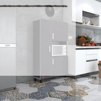 Kenzlife mini fırın dolabı alpkuntsağ gri 148*90*30 ayaklı mikroalga midi fırın mutfak