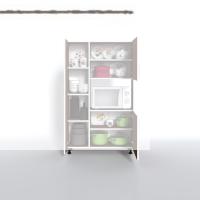 Kenzlife mini fırın dolabı alpkuntsağ cvz 148*90*30 ayaklı mikroalga midi fırın mutfak