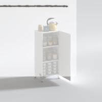 Kenzlife mutfak dolabı mine 088*030*032 byz kapaklı ayaklı banyo evrak ofis kitaplık ayakkabılık kiler