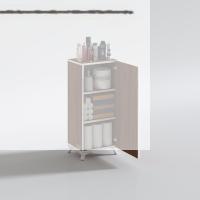 Kenzlife mutfak dolabı mine 088*030*032 cvz kapaklı ayaklı banyo evrak ofis kitaplık ayakkabılık kiler