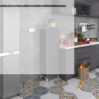 Kenzlife mutfak dolabı mine 128*030*032 gri kapaklı ayaklı banyo evrak ofis kitaplık ayakkabılık kiler