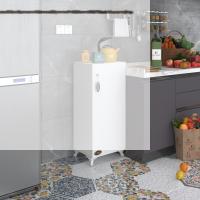 Kenzlife mutfak dolabı zehra 108*030*032 byz kilitli ayaklı banyo evrak ofis kitaplık ayakkabılık kiler
