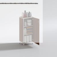 Kenzlife mutfak dolabı zehra 108*030*032 cvz kilitli ayaklı banyo evrak ofis kitaplık ayakkabılık kiler