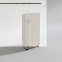 Kenzlife mutfak dolabı zehra 108*030*032 crd kilitli tekerlekli banyo evrak ofis kitaplık ayakkabılık kiler