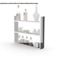 Kenzlife mutfak rafı abidin gri 060*050*10 tezgah
