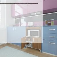 Kenzlife ocak dolabı bade cvz 85*60*57 mutfak modül mini fırın  ankastre ocak için