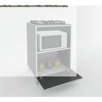Kenzlife ocak dolabı demi gri 85*60*57 mutfak modül mini fırın  ankastre ocak için