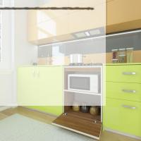 Kenzlife ocak dolabı demi cvz 85*60*57 mutfak modül mini fırın  ankastre ocak için