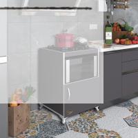 Kenzlife ocak dolabı doğangün gri 85*60*56 hazır mutfak ankastre gömme ocak için arkalıksız