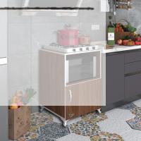 Kenzlife ocak dolabı revbahar cvz 85*60*56 hazır mutfak klasik set üstü ocak için arkalıksız