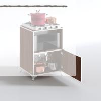 Kenzlife ocak dolabı revbahar cvz 85*60*56 hazır mutfak klasik set üstü ocak için arkalıksız
