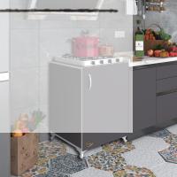 Kenzlife ocak dolabı hoşseda gri 85*60*56 hazır mutfak klasik set üstü ocak için arkalıksız
