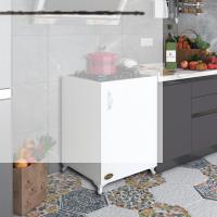 Kenzlife ocak dolabı benek byz 85*60*56 hazır mutfak ankastre gömme ocak için arkalıksız
