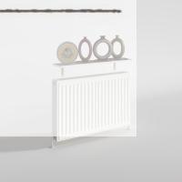 Kenzlife petek üstü raf dresuar golden boy crd 080*24 tekli kitaplık duvar rafı 080 cm uzunluk