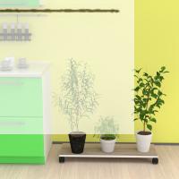 Kenzlife saksı altlığı kazım crd 010*090*30 tüp saksılık