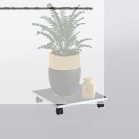 Kenzlife saksı damacana altlığı necmi gri 010*039*39 tüp saksılık