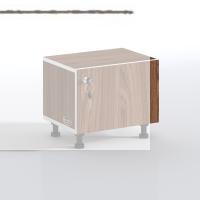 Kenzlife sepetli kilitli mutfak dolabı ruberukilit cvz 038x45x30 banyo çamaşır beyaz 2 li sepet