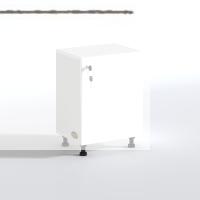 Kenzlife sepetli kilitli mutfak dolabı ruberukilit byz 062x45x30 banyo çamaşır beyaz 4 lü sepet